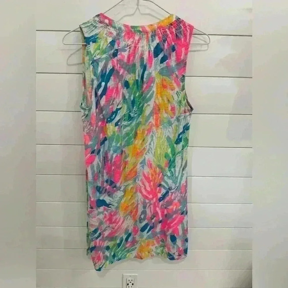 LILLY PULITZER Womens Essie 'Sparkling Sands' Sleeveless Dress Size S - Picture 2 of 4